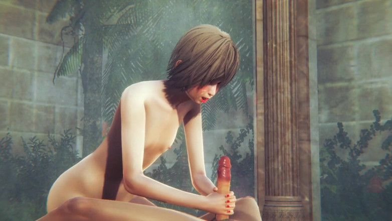 Yaoitube: Yaoi Femboy - dva sexy sissy chlapci sex v lázních část 2