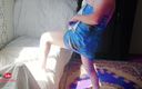 Kitty_Cross: 色情明星公主穿着粉红色可爱的宝贝女孩变性人