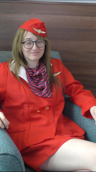 Spanish Teen Air Hostess Emejota