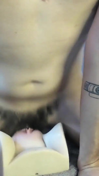 Your Blonde T-sis Fucking a Pussy with Her Hairycock
