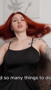 A Beauty with Big Tits Invited You to a Very Personal Conversation