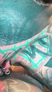 POV Private Tattoo Pornstar Fuck Leads to Creamipie in Her Pierced Pussy