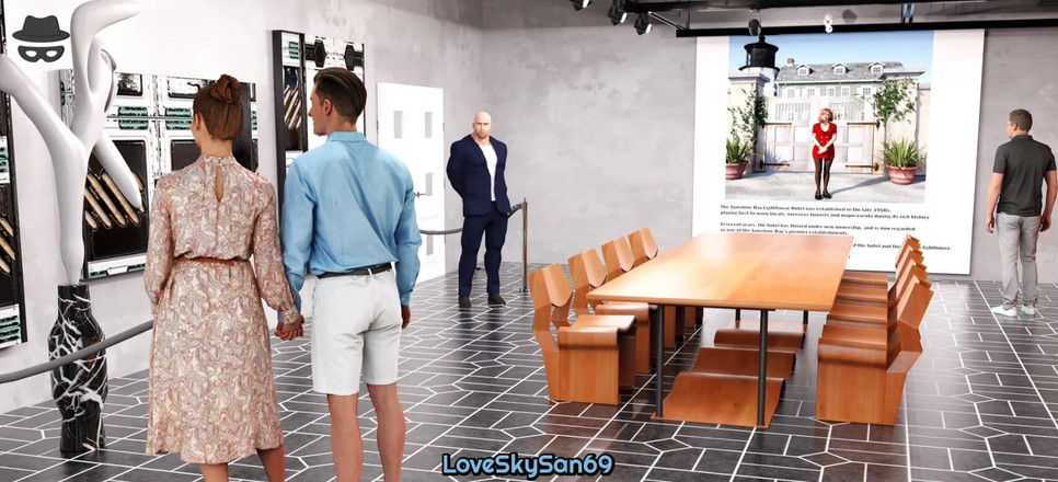 LoveSkySan69Real: Část 9 - Pomáhám mé prsaté drobné nevlastní sestře ve studentském oblečení...