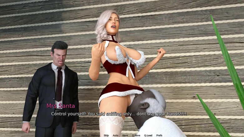 Dirty GamesXxX: Laura Christmas 2025: Cuckold santa Claus beobachtet die sexuellen angelegenheiten seiner...