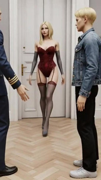 Maya in Red Hot Lingerie Wants New Jewels