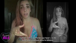 Tante seksi mempermalukan suaminya sambil nyepong kontol pria lain