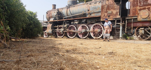 Mirko2589: Nude Near an Old Train