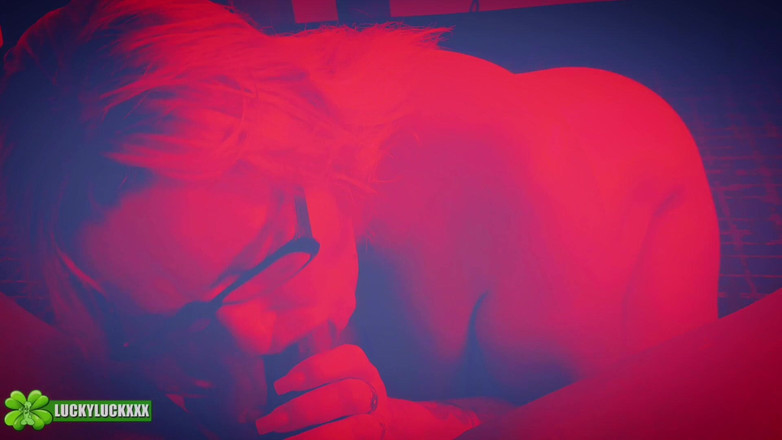 Lucky Luck XXX: Fortunata ragazza brynn - esperienza di pompino pov speciale a luce...