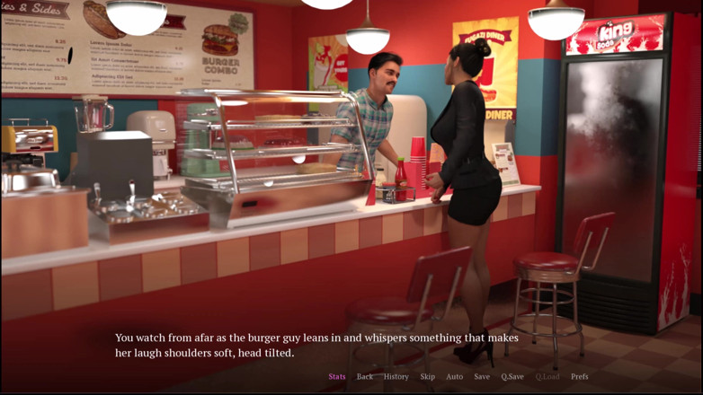 Kitty Gamer: Uwielbiane małżeństwo 13 Poszliśmy do tego burger joint i Julie byli...
