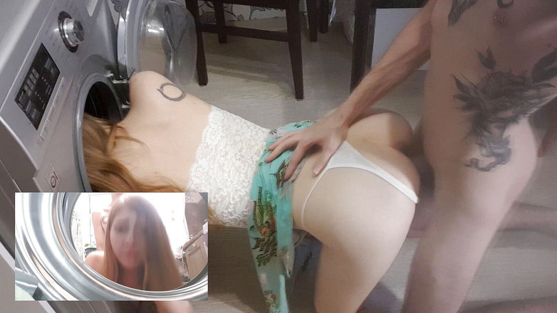 Your Naked Dream: Služka uvízla v pračce a tvrdě šukala