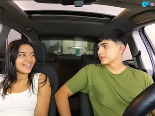 Horny Mishell Is Desperate to Fuck with Her Uber