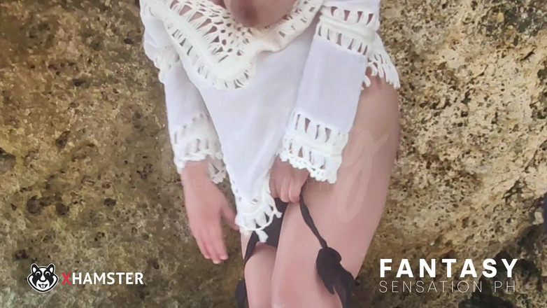 Pinay Wild Fantasy: Cachonda esposa filipina tiene follada en la playa en la...