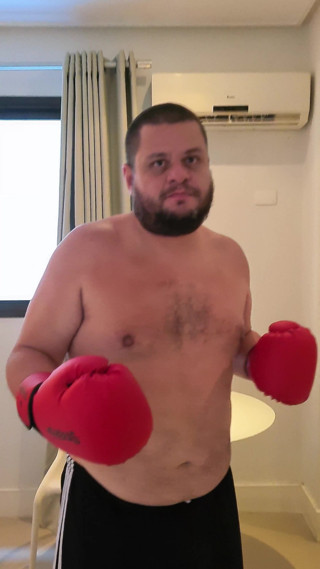 Punchbagplz: (bakış açısı) Bear Boxer sana hükmediyor