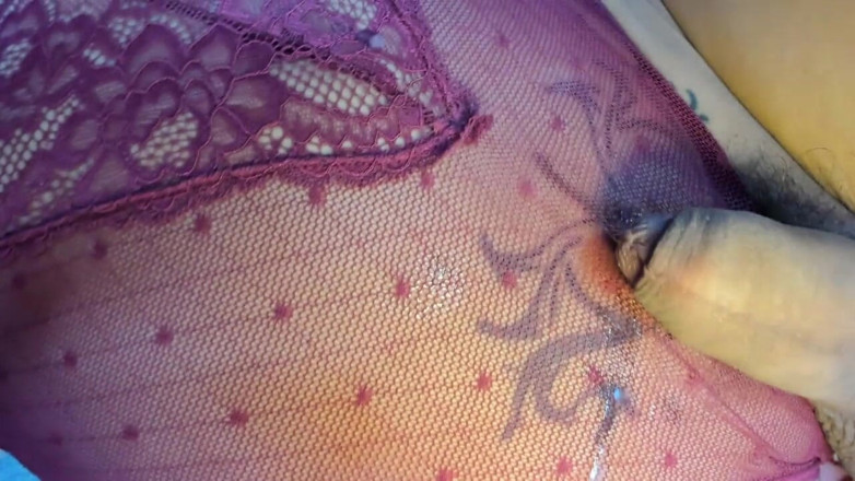 Ariana Unicorn: Cumming Over My Red Lingerie Bodysuit