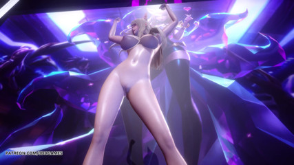 3D-Hentai Games: Sistar - agita ahri sexy liga de striptease de leyendas kda