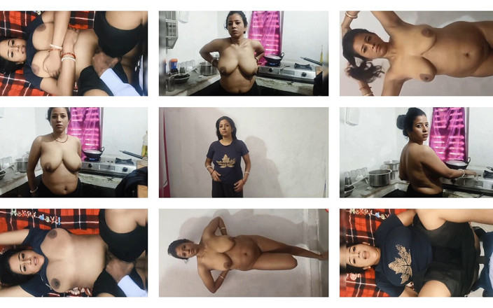 Lovely95: Season 387. Bhabhi Fucking in Kitchen After Cocking Lick