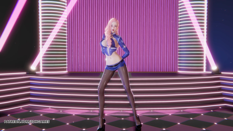 3D-Hentai Games: [mmd] Wonder girls - sag mir, Seraphine sexy striptease Liga der...