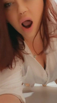 Watch Me Pull My Panties to One Side and Play with My Pussy