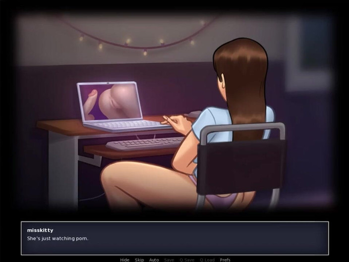 Miss Kitty 2K: Letní sága - Cookie Jar - Pouze všechny sexuální scény - Jennie # 1 část 75