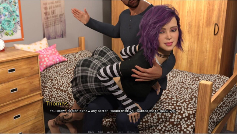 XXX Games Bunk: 奶奶的房子 - 游戏玩法 - 角色扮演 - 打青少年和女仆的屁股