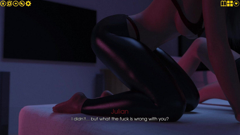 3D Cartoon Porn: My Pleasure 49 - Cassandra Masturbates While Julian Presses Her and Asks...