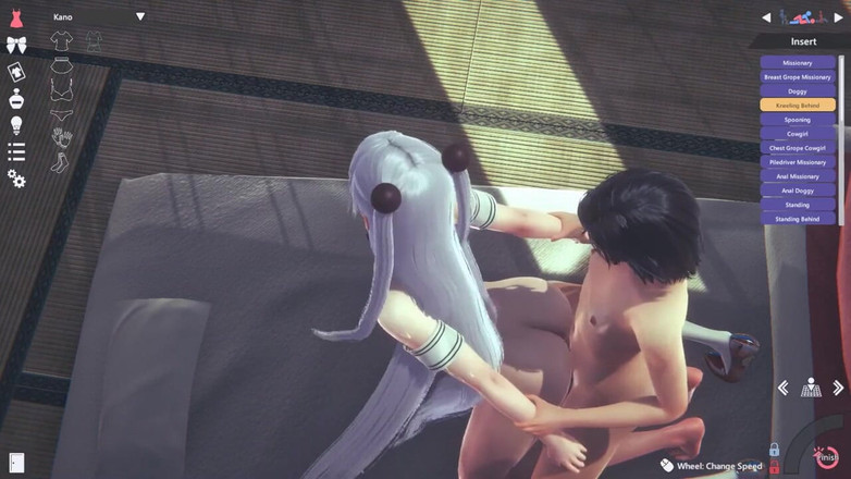 Yaoitube: Yaoi Femboy - 卡诺与其他 2 个 femboys 性交和三人行