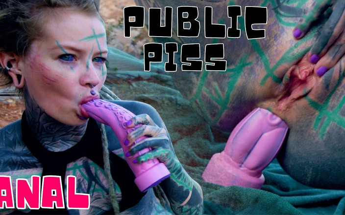 Anuskatzz: Eu me masturbo fora do meu buraco anal com vibrador...