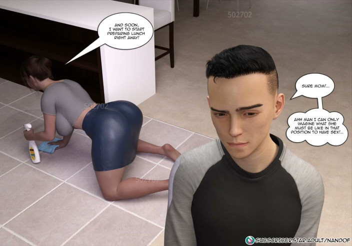 Captain Erogaming comics: แม่เลี้ยงของกูเป็นดาราหนังโป๊ของกู - ch1