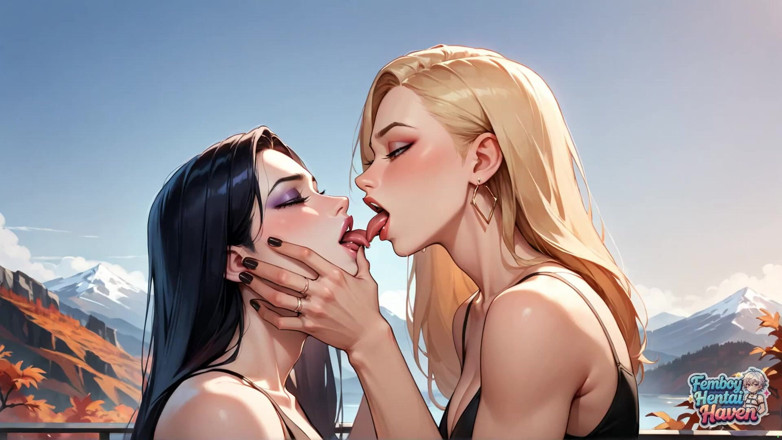 Femboy Hentai Haven: Фантастичне х порно з осінніми горами, гарячою фембоєм, сквіртом і збудженим, сексуальним, оголеним фембоєм!