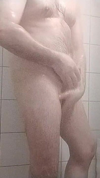 Chubby Gay Shaving Cock and Balls