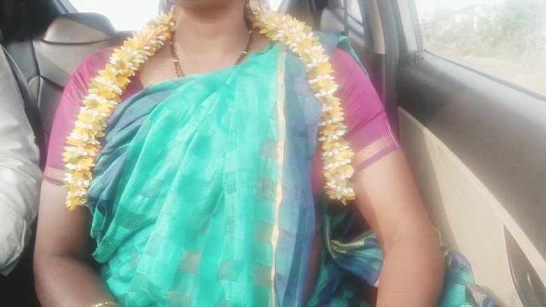 Telugu honey lips: 義父は義理の娘に怒っている車のセックステルグ語のクレイジーな下品な話。パート-2