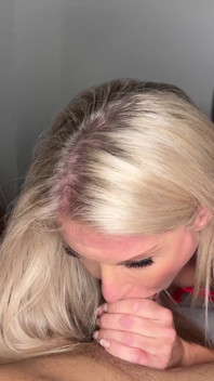 Creampie for My Friends Hot Blonde Stepmom