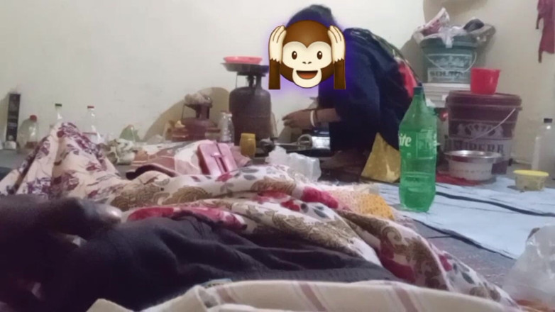 Bengaliauntykichut: I Was Cooking and the Guy Masturbated Behind My Back....