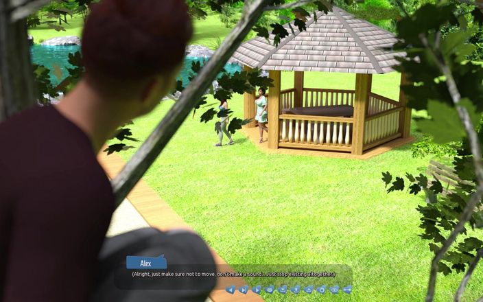 3D cartoon porn: Helping the Hotties 27: Deep Woods Slut - Who’s Gagging on My...