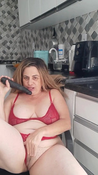 Chupando una polla negra