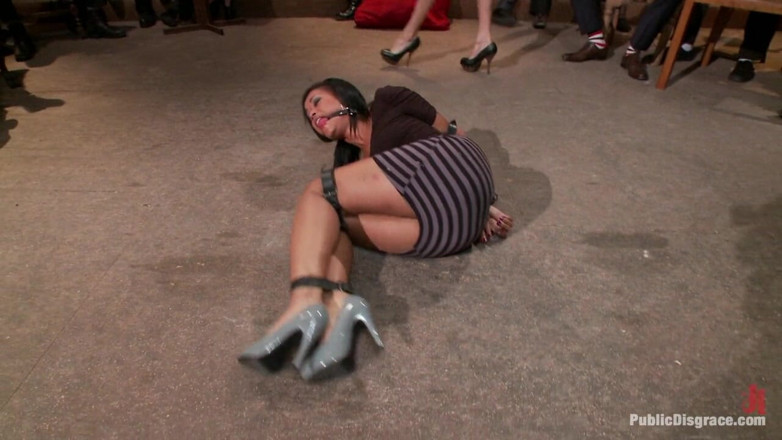 Public Disgrace by Kink: Beautiful Fetish Model Is Pushed to Her Limits and Pounded...