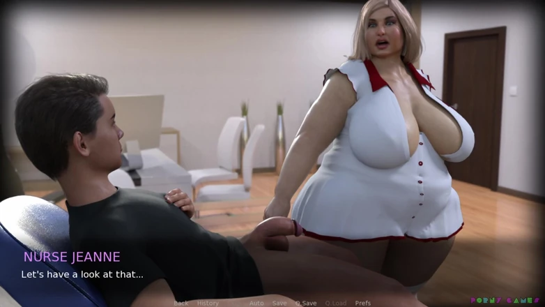 Porny Games: Plus Size Taboo av Chaixas - Högskolestudent har sex med sitt...