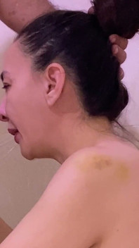 Belle-fille, gorge profonde, avalage de sperme extrême