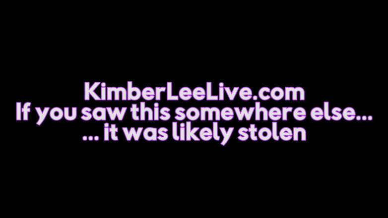 Kimber Lee: Finger knulla mig medan jag orgasm med en Hitachi! Brud...