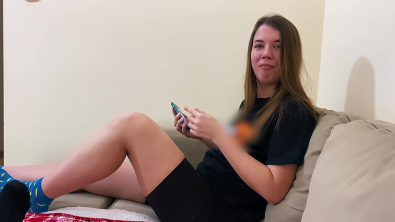 Addy Broke: Wollte essen, bekam aber sperma in ihr gesicht