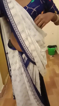Desi Hotwife Drapes Sexy Saree After Ex-lover Play Cuck Hubby Watches! Hotwifeplayx