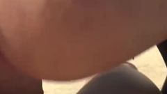 Fucking a hot Latina in a outdoor park