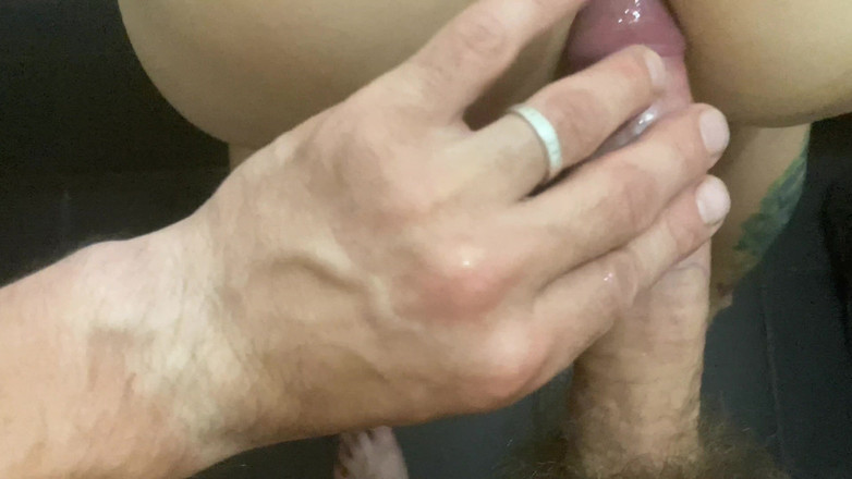 Risky Hairy Couple: Anal jebanie z gorącą owłosioną mamuśką