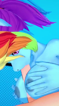 Rainbow dash nyepong kontol pov | Persahabatan kuda poni kecilku adalah parodi hentai ajaib