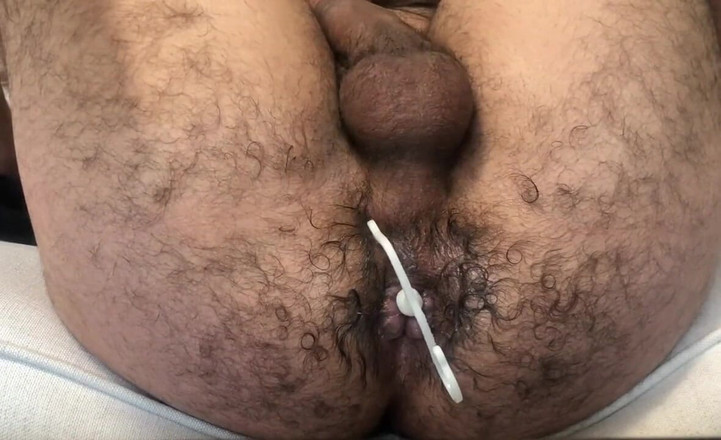 Sessolino69: Sesi urut prostat dengan Aneros Helix di sofa