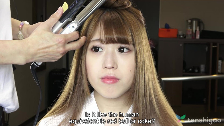 Tenshigao Backstage: 나투 오구라 백스테이지
