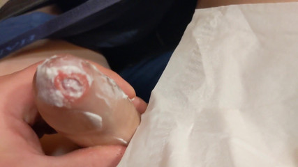 uncutcollegeguy: Ich komme zweimal! Lotion auf meiner spitze, sehr lautes grunzen,...