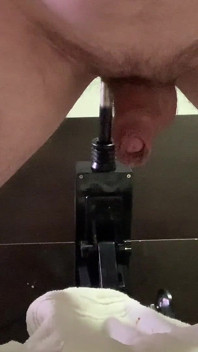 Gagging and Riding Shemale Torso