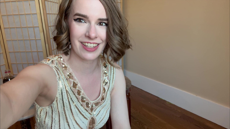 Kink in Time: Roaring Ivy Wilder '20-an Burping Fantasy 4K HD Pov Glamor Gassy Menanti!