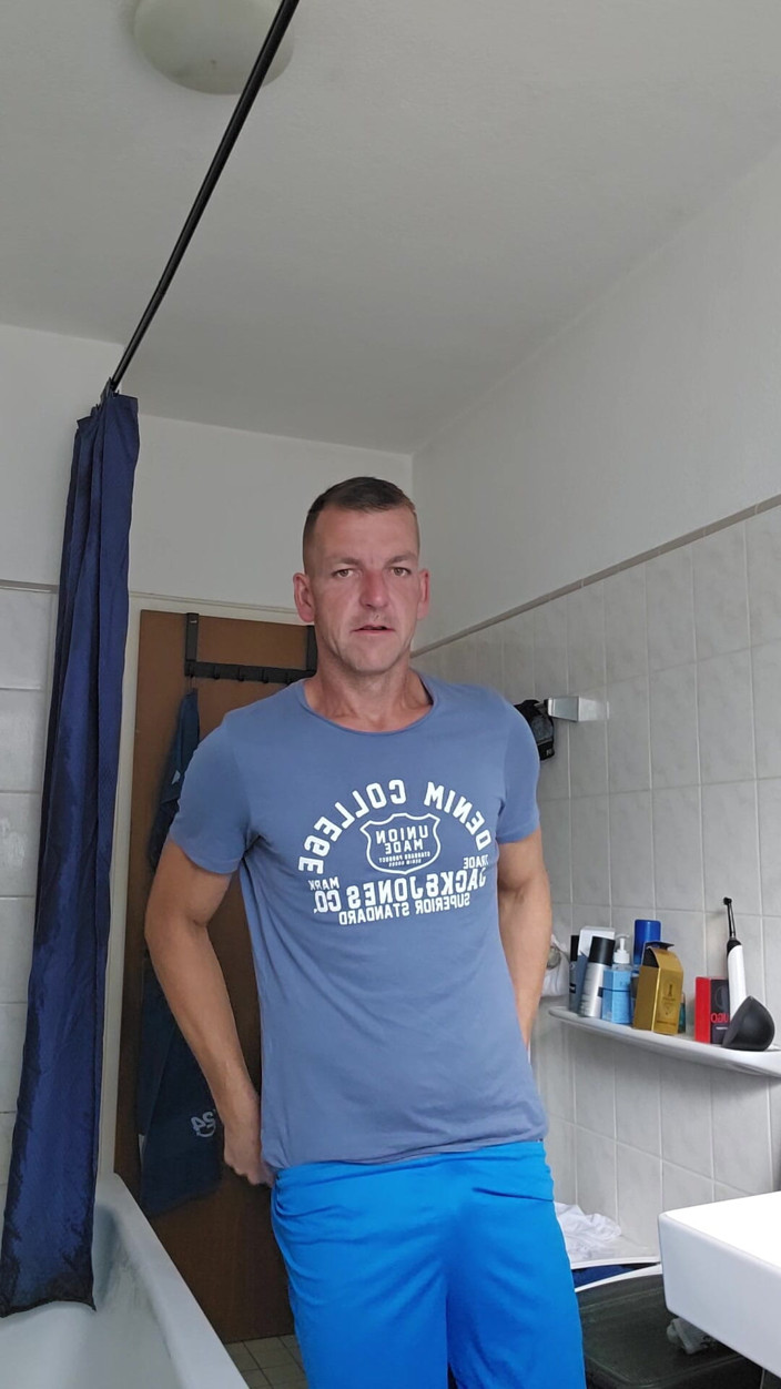 Chris DE: Showering and After a Hard Day's Work on a Saturday